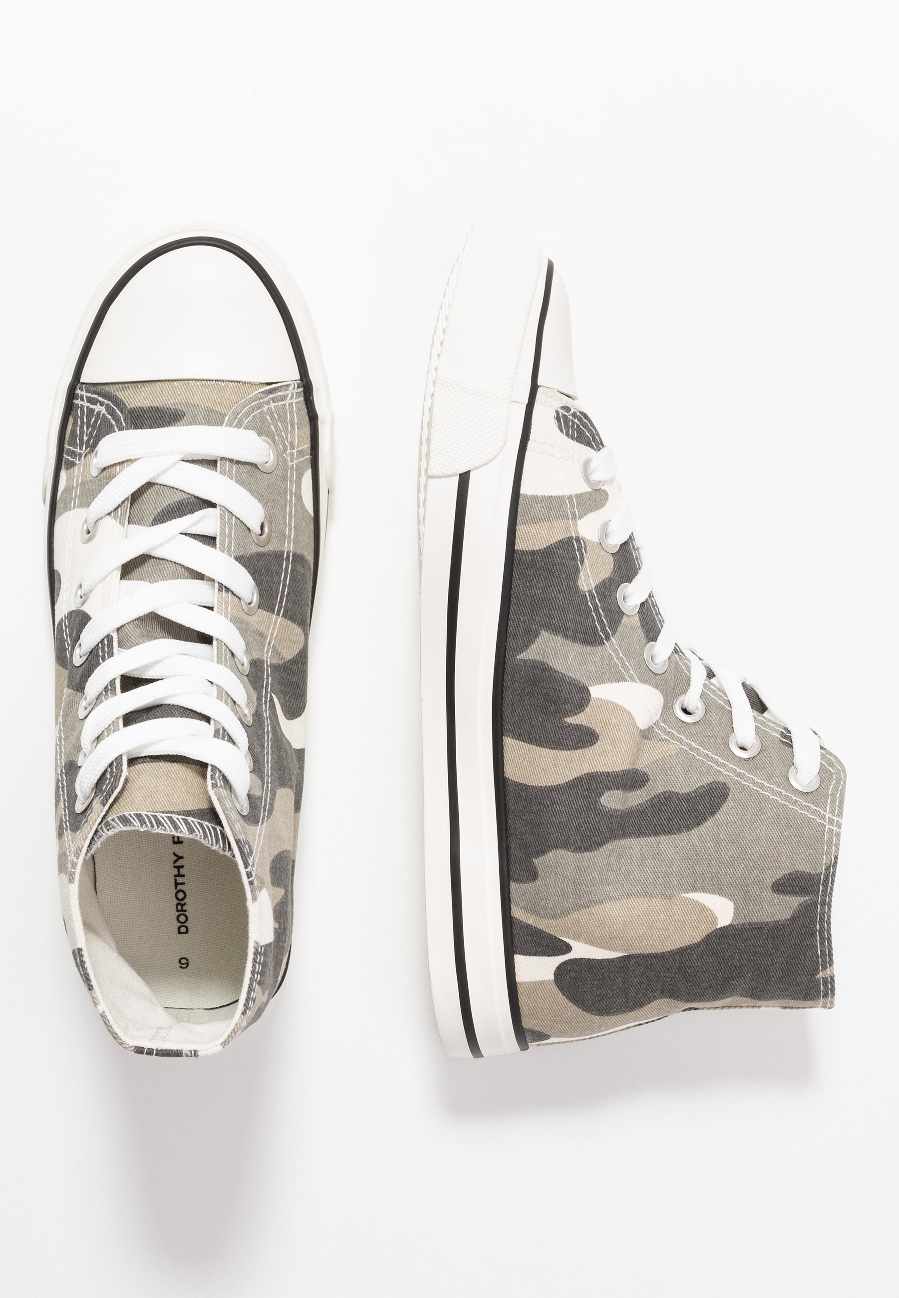 Dorothy Perkins ICONIC TOP TRAINER Høye joggesko green Dorothy Perkins ICONIC TOP TRAINER Høye joggesko
