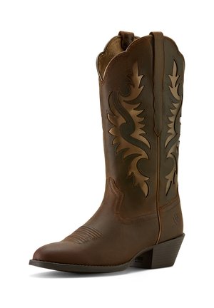 Cowboy-/Bikerboot - sassy brown