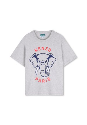 SHORT-SLEEVED  - T-shirt print - gris chine clair