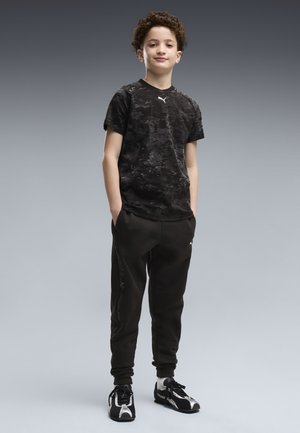 Puma, PUMA SPORT CAMO T-SHIRT - T-Shirt print - black