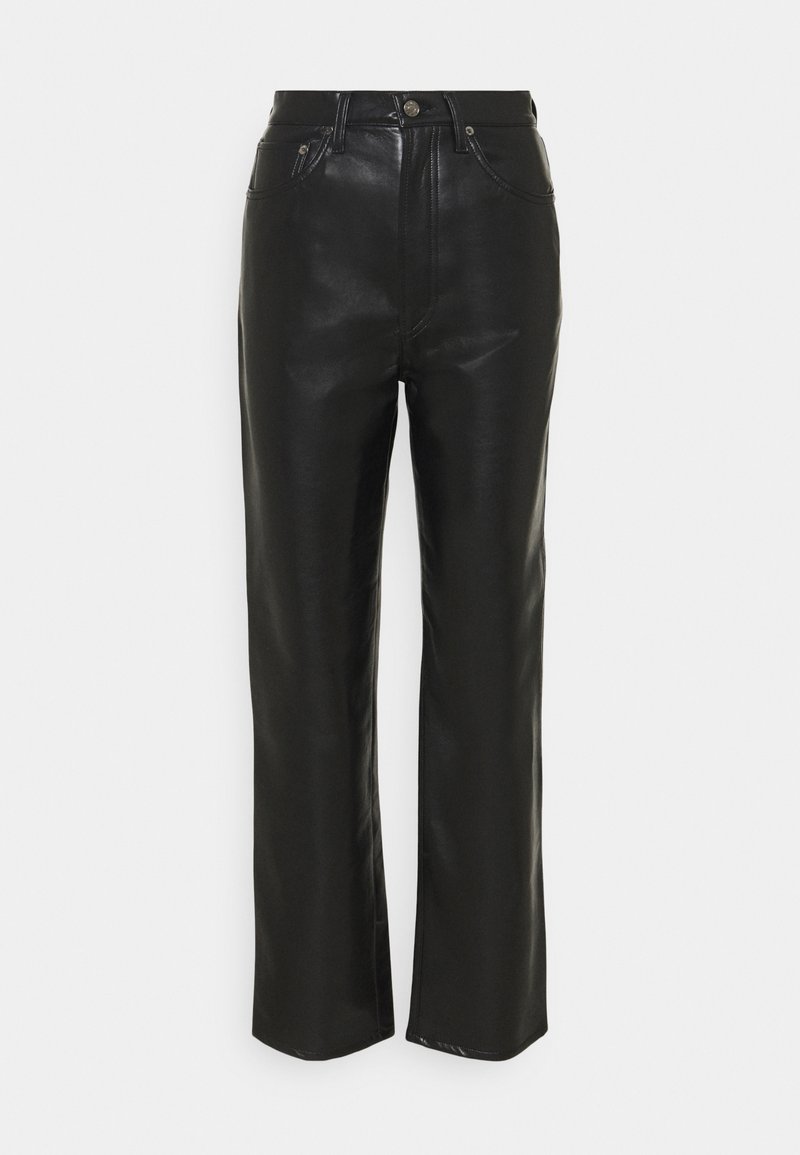 Agolde Leren broek zwart Agolde Leren broek zwart