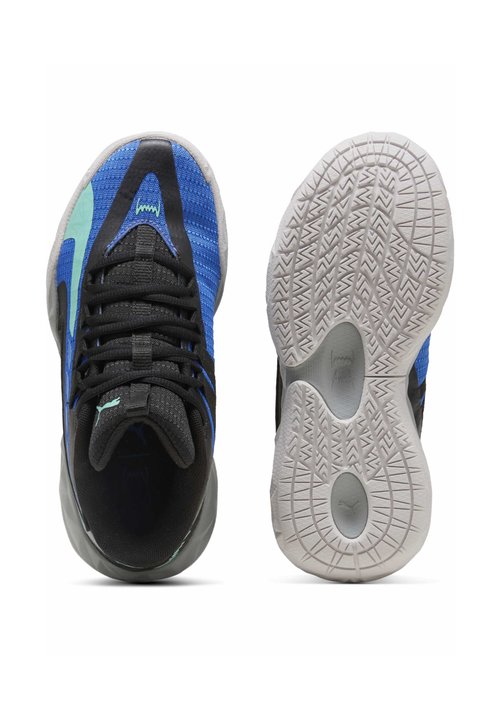 PUMA DAGGER 2 MID BASKETBALLSCHUHE UNISEX - Basketball shoes - black/bluemazing/aquatic — foto 3