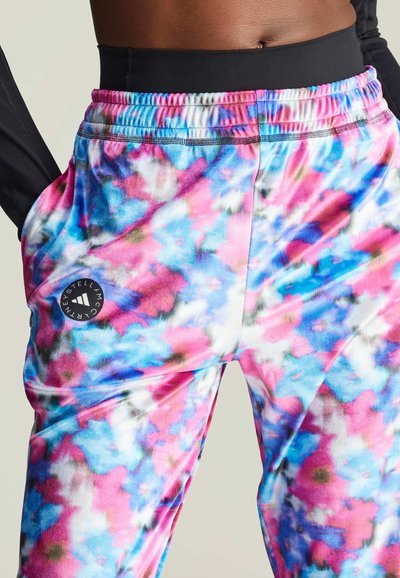 adidas by Stella McCartney Pantalon classique - signal cyan real pink clear onix