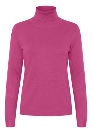 Fransa PULLOVER BLUME - Neule - very berry