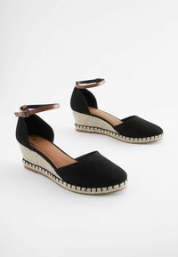 Next FOREVER COMFORTÂ® CLOSED TOE WEDGES - Lodičky na klínu - black