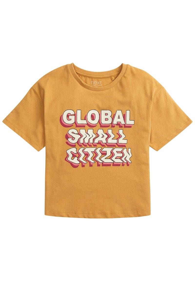 Next T-shirt print okergeel Next T-shirt print okergeel