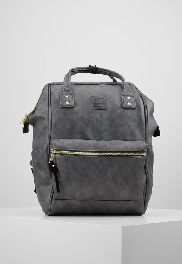 VEGAN TOTE UNISEX - Rugzak - mottled dark grey