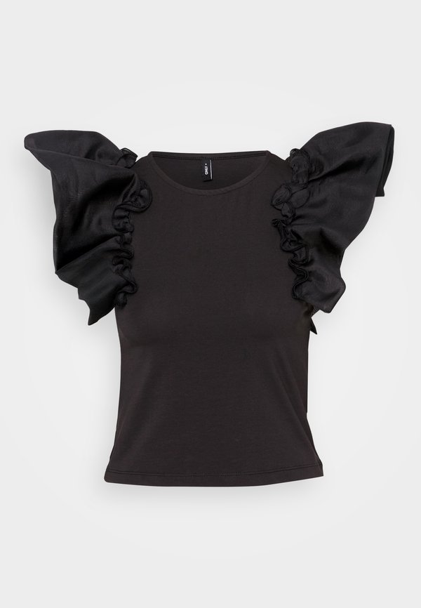 ONLTAYA LIFE FRILL MIXs - Print T-shirt4