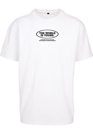 HERREN MONEY MAKER - T-shirt imprimé - white