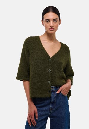 MANCHES COUDES BOUTONNÉ - Gilet - ivy