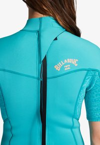 Billabong SYNERGY - KURZÄRMLIGER BACK-ZIP-SPRINGSUIT - Baddräkt - blue