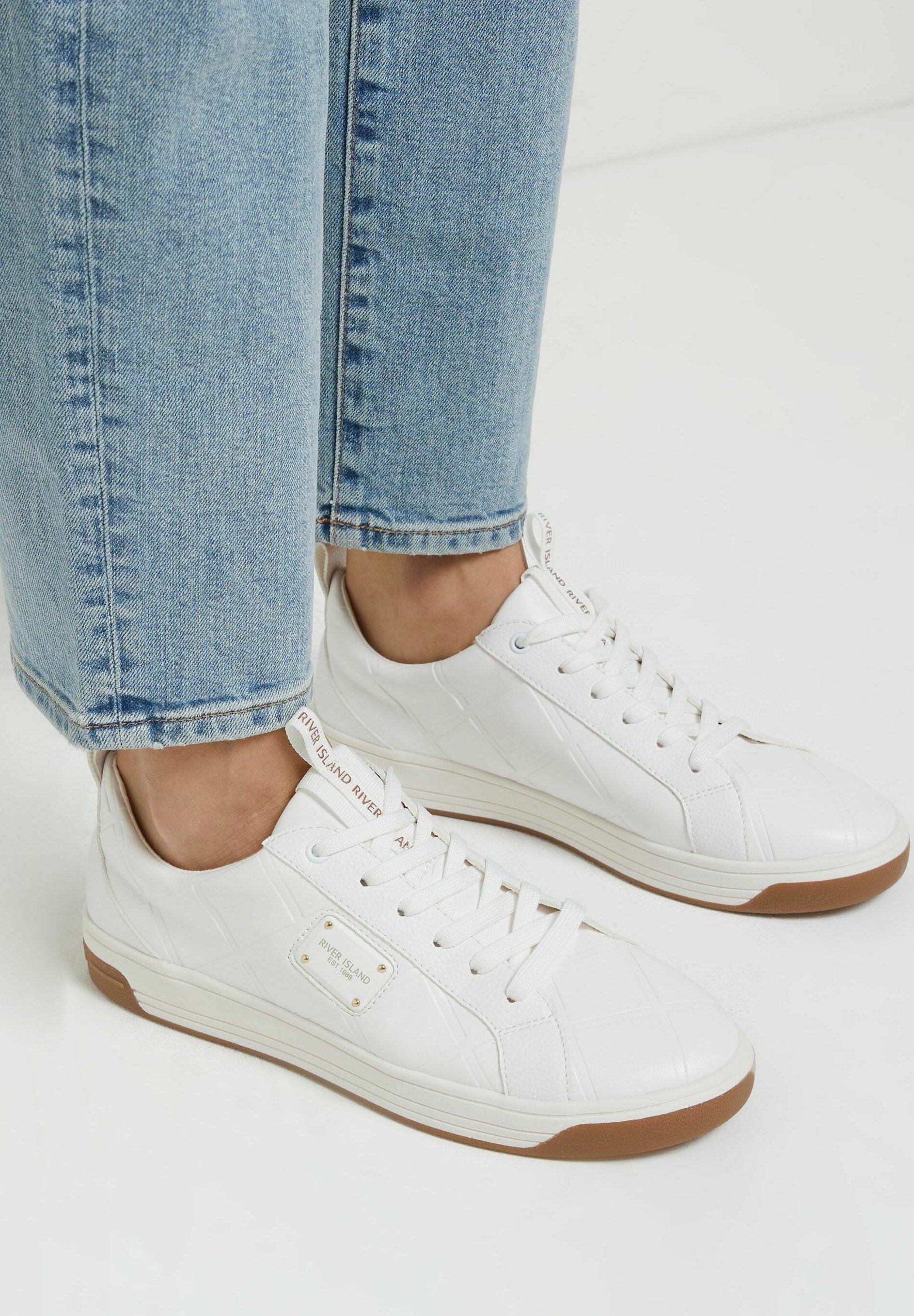 River Island Sneakers laag - white/wit - Zalando.nl