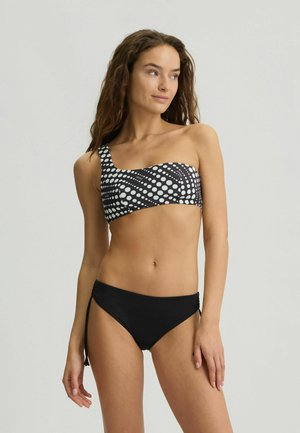 Bikini pezzo sopra - black, white