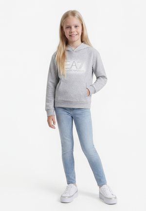 EA7 Emporio Armani Sweat à capuche - light grey melange