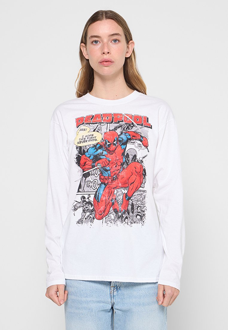 Marvel Longsleeve wit