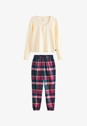 Laura Ashley SET- REGULAR FIT - Set lenjerie de noapte - navy pink check