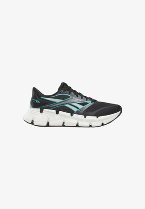 Reebok, FLOATZIG 2-BLACK - Trainingsschoen - black white turquoise