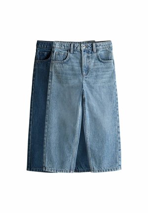 REGULAR FIT - 2 PACK  - Straight leg jeans - dark mid blue