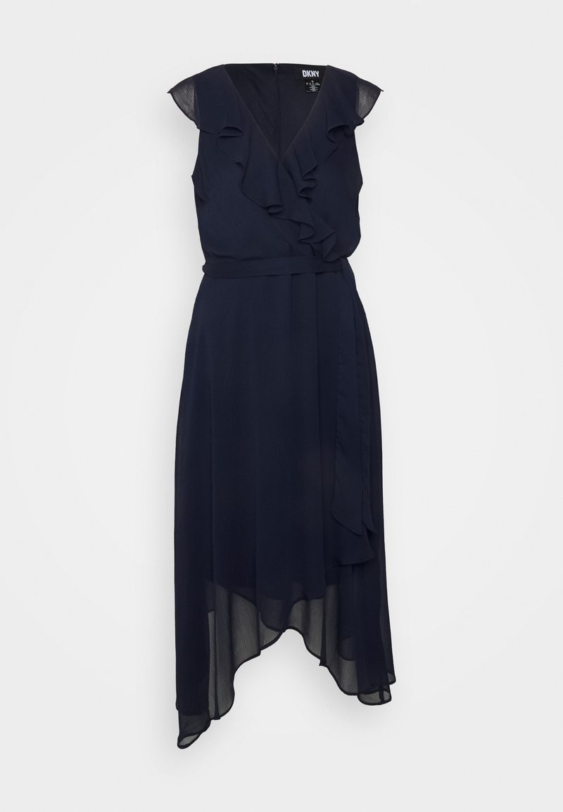 DKNY Cocktailjurk donkerblauw