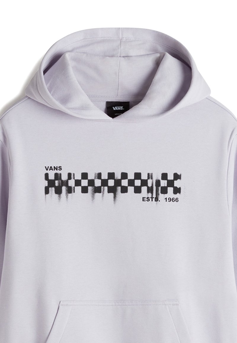 Vans CHECKERED DRIP HOODIE Sweat à capuche evening haze/gris