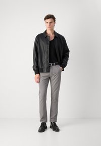 BOSS SLIM - Chino hlače - open grey