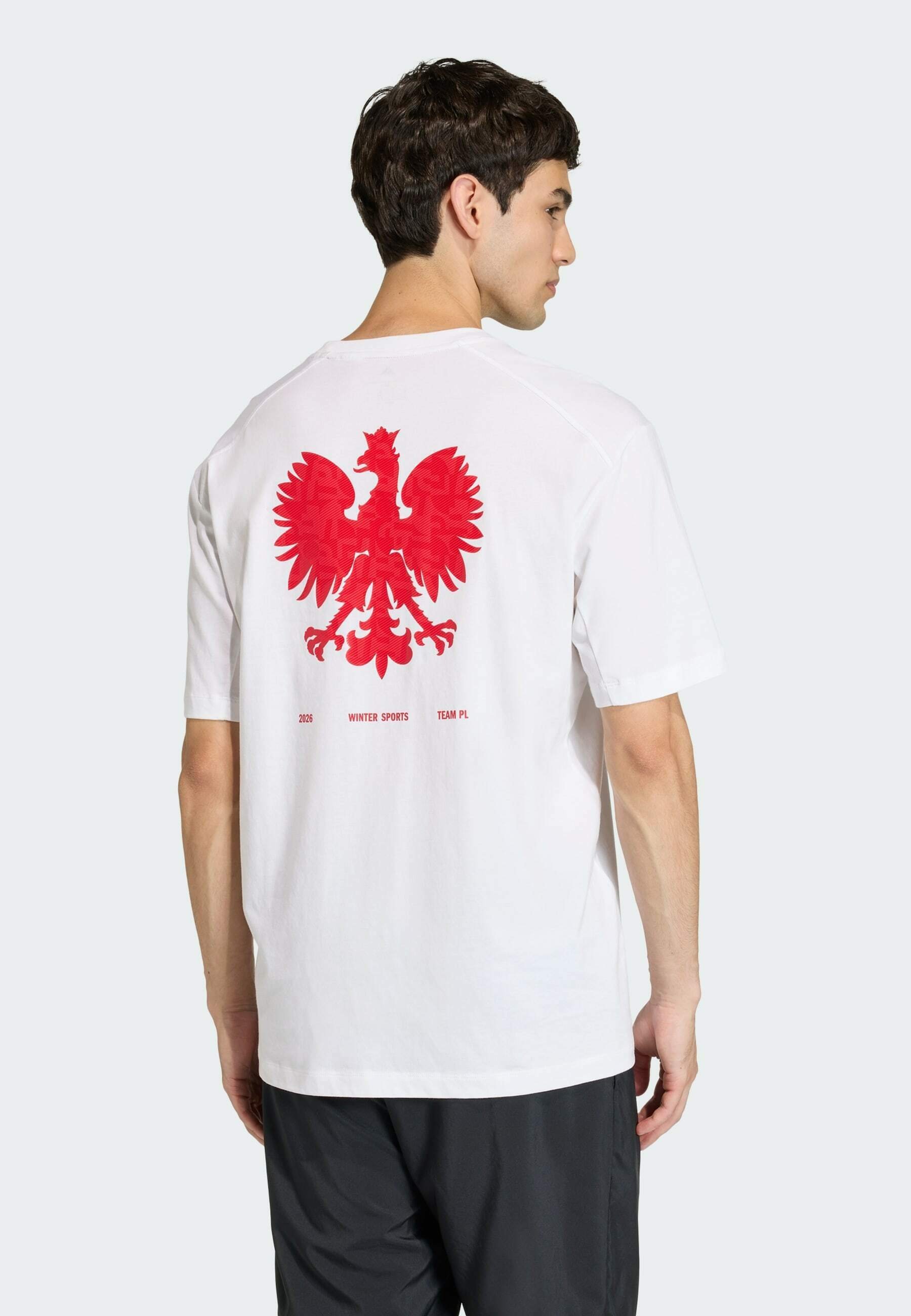 Adidas Sportswear MILANO T shirt Z Nadrukiem bia y Zalando pl Adidas Sportswear MILANO T shirt Z Nadrukiem bia y Zalando pl