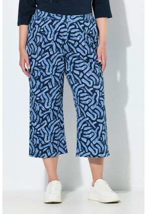GRAPHIC PRINT CULOTTES - Pantalon de survêtement - marine