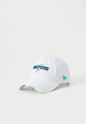New Era WASHED DISTRESS NFL 9TWENTY® UNISEX - Šiltovka - white