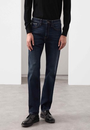 Autograph, JAPANESE SELVEDGE STRETCH  - Straight leg jeans - dark indigo