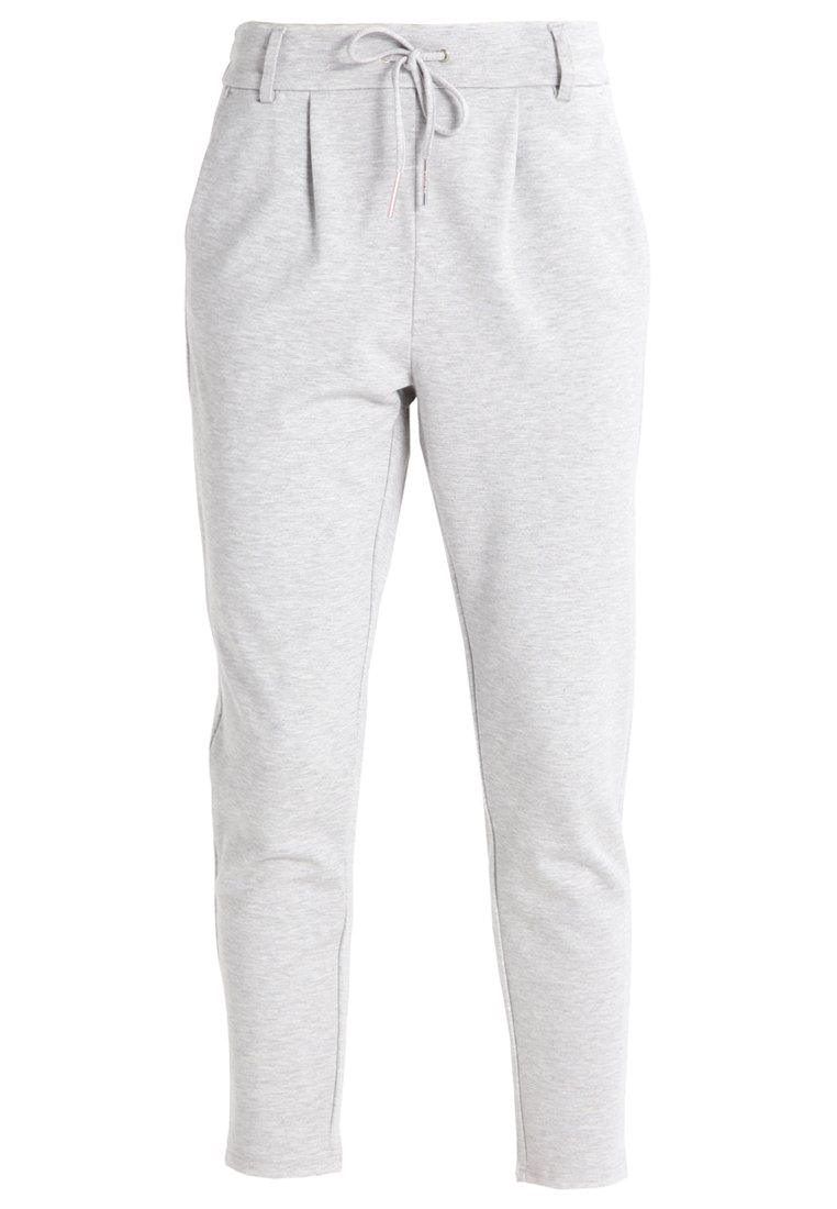 Only Trainingsbroek lichtgrijs gemêleerd Only Trainingsbroek lichtgrijs gemêleerd