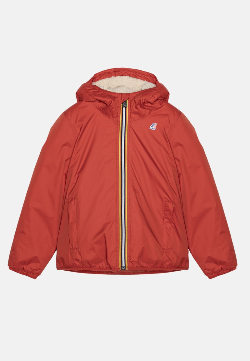 K-Way P. LE VRAI 3.0 CLAUDE ORSETTO UNISEX - Giacca invernale - ecru/red pompeian