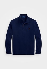 ESTATE RIB QUARTER ZIP PULLOVER - Jumper - cruise navy