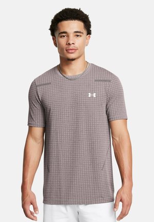 VANISH SEAMLESS GRID - Spordi T-särk - tetra gray