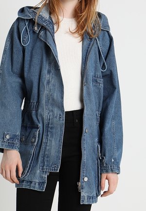 Cappotto corto - blue denim