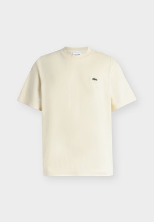 Lacoste, UNISEX - Základné tričko - naturel clair