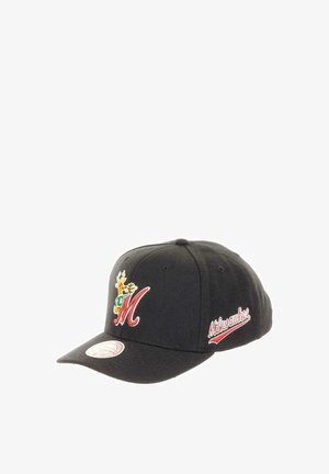 Mitchell & Ness, MILWAUKEE BUCKS NBA ICON GRAIL PRO SNAPBACK CLAASIC PRO CROWN FIT - Cap - schwarz