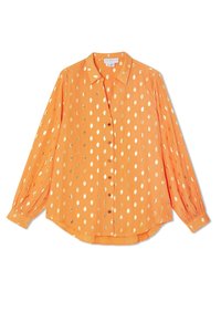 MILEY GOLD FLECK - Button-down blouse - peach