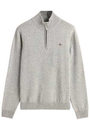 SUPERFINE - Stickad tröja - grey melange