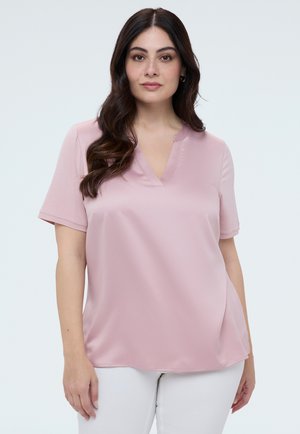 BIMATERICA IN MISTO - Bluse - rosa