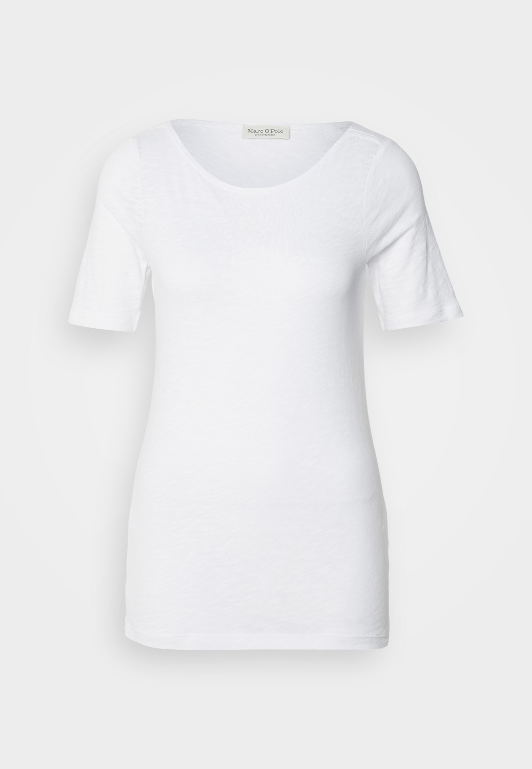 売れ筋商品|||マルコポーロ Tシャツ レディース トップス SHORT SLEEVE BOAT NECK - Basic T-shirt - muted blue 楽天市場】marc o'polo（Tシャツ・カットソー｜トップス