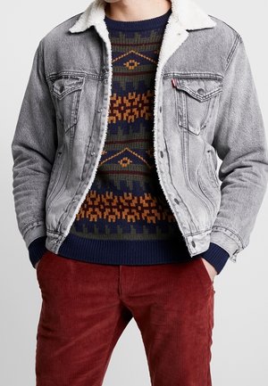 Džínová bunda - grey denim