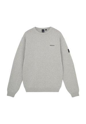 LOOSE FIT CREWNECK - Jumper - fresh grey melange