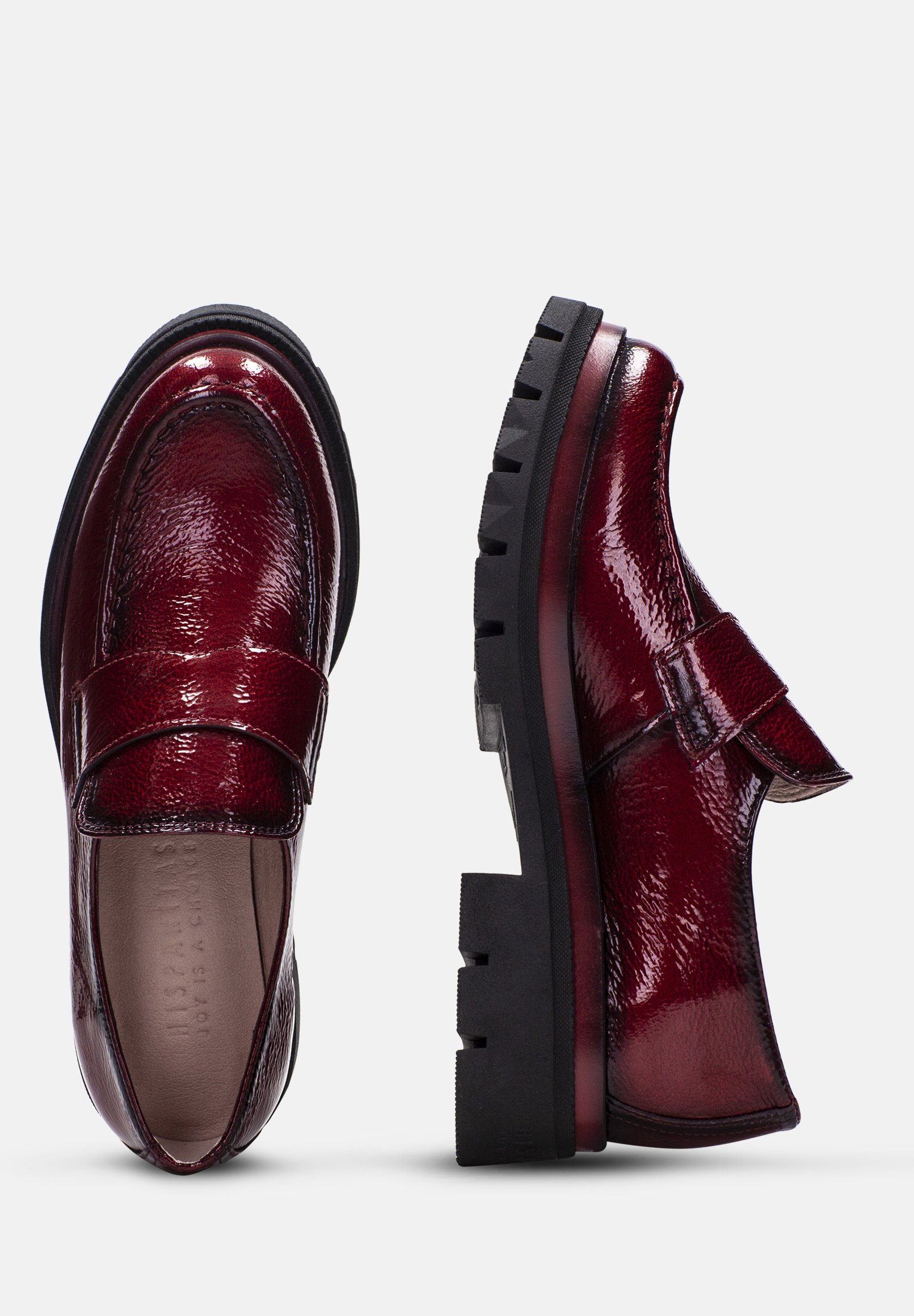 Hispanitas ALISON - Mocasines - dark red/rojo oscuro - Zalando.es