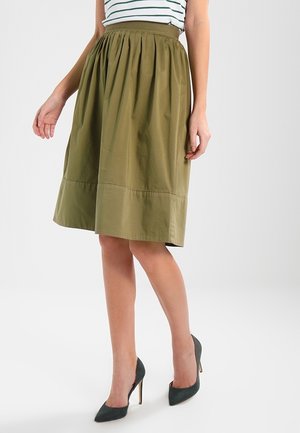 Gonna a campana - olive