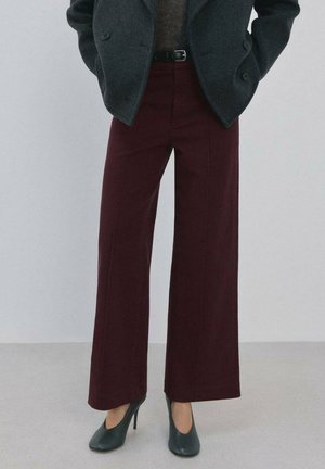 Pantalones - bordeaux