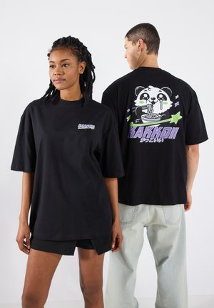 UNISEX - Print T-shirt - true black