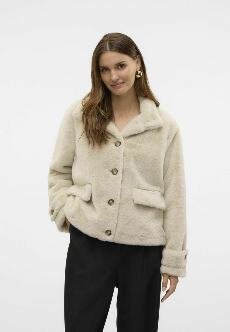 Vero Moda VMSONJAEVA - Žieminė striukė - oatmeal