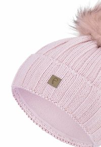 Faera WARME MIT INNENFUTTER UND BOMMEL - Beanie - rosa