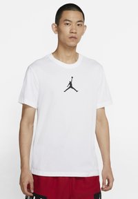 JUMPMAN SHORT SLEEVE CREW - T-Shirt sport - weissschwarz
