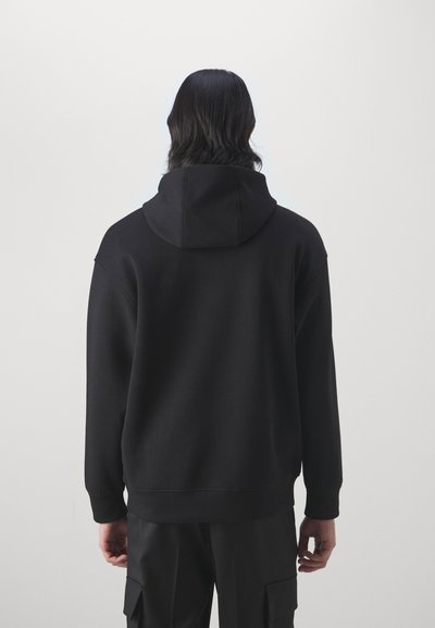 Emporio Armani FELPA - Felpa con cappuccio - eagle black